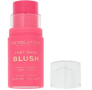 Makeup Revolution Fast Base Blush Stick Rosa 14 g