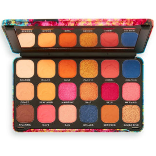 Makeup Revolution Forever Flaw Hydra Dolphin Palette di ombretti 10 tonalità 165 g