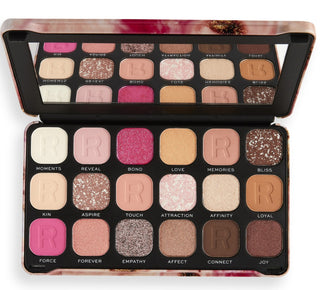 Makeup Revolution Forever Flawless Palette di ombretti Affinity 18 tonalità 198 g