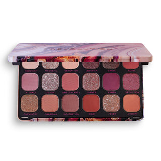 Makeup Revolution Forever Flawless Palette di ombretti Allure 18 tonalità 198 g