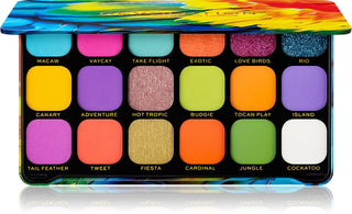 Makeup Revolution Forever Flawless Bird of Paradise Eyeshadow Palette 19.8 g