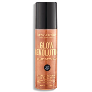 Makeup Revolution ספריי הארה טבעוני לפנים ולגוף Glow Revolution 200 מ"ל