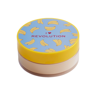 Makeup Revolution I Heart Revolution Cipria in polvere libera Banana 22 g