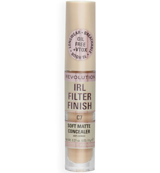 Makeup Revolution IRL Filter Finish Copre le macchie scure Correttore in crema C7 6 g