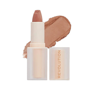 Makeup Revolution Lasting Kiss Rossetto in crema Chauffeur Nude 32 g