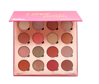 Eyeshadow Palette Makeup Revolution Obsession Love Is My Drug 16 shades 13 g