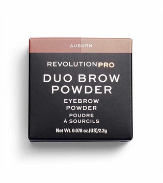 Makeup Revolution REVOLUTION PRO פודרת גבות טבעונית בצבע אובורן 22 גרם