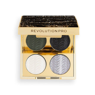 Revolution Pro Ultimate Onyx Eyeshadow Palette 4 Shades 0.8g