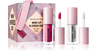 Makeup revolution Mini duo læber og kinder gavesæt - 1 ml