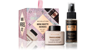 Makeup revolution Set Mini Matte Heroes - gaveæske - 30 ml