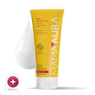 Mamaaura, for newborns, moisturizing, cleansing milk, 200 ml
