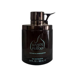 Manos de fuego Vetiver & Sandalwood, Eau De Toilette, da uomo, 100 ml