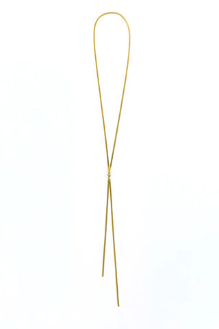 Marc malone Long gold-plated Collana Rush Gold MCN260632G