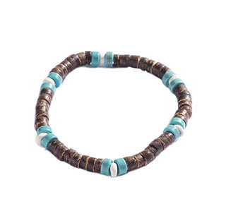 Marc Malone Bracciale Con Perline E Turchese Mcgb5086