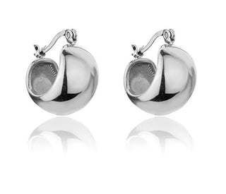 Marc Malone Orecchini In Acciaio Massiccio Sabrina Silver Earrings Mce23157S