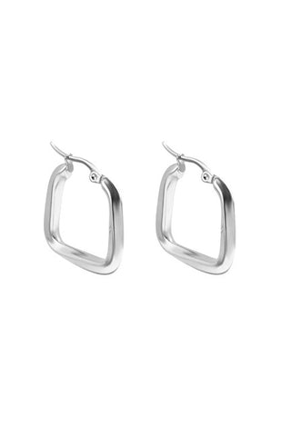 Marc malone Modern steel Orecchini Kate Silver Orecchini MCE250267S