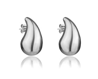 Marc malone Timeless steel Orecchini Tear Drop MCE24033S