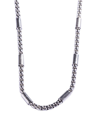 Marc malone Timeless men´s steel Collana MCGN5068S