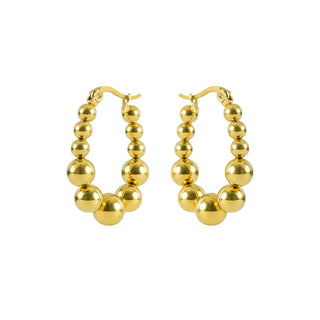 Marc malone Gold-plated Orecchini Gwyneira Gold Orecchini MCE260601G