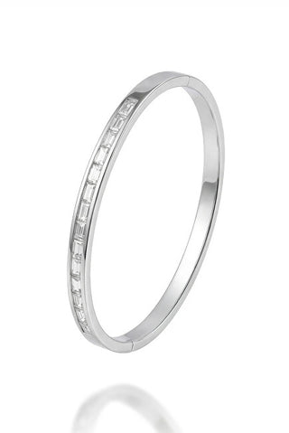 Marc malone Dazzling solid Bracciale with crystals MCB250230S