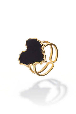 Marc malone Open gold-plated Anello Thesa Gold Anello MCR250331G