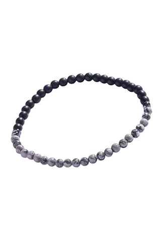 Marc Malone Bracciale Da Uomo Con Perline E Diaspro Mcgb5110