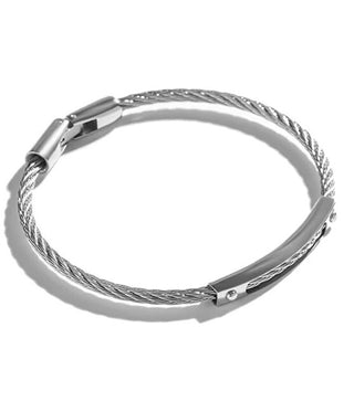 Marc Malone Bracciale In Acciaio Da Uomo Mcgb5002S