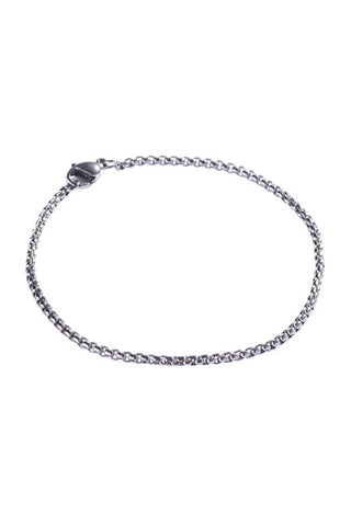 Marc malone Men's steel Bracciale MCGB5063S - Length: 21 cm