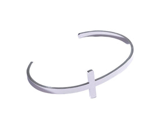 Marc Malone Bracciale Aperto Da Uomo Con Croce Mcgb5004S