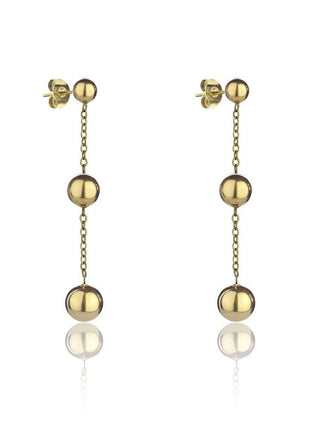 Marc Malone Vergoldete Hängeohrringe Alison Gold Earrings Mce24001G 