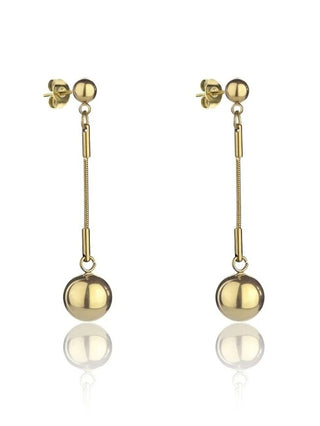 Marc Malone Orecchini Pendenti Placcati Oro Amanda Gold Earrings Mce24002G