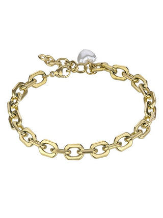 Marc Malone Bracciale Placcato Oro Con Perla Hattie Gold Bracelet Mcb24016G