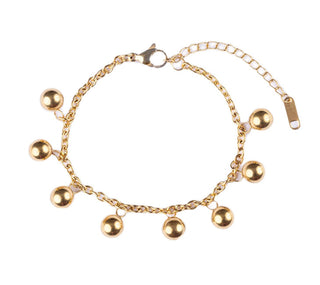 Marc Malone Bracciale Placcato Oro Abbinato Con Pendenti Velin Mcb250376G