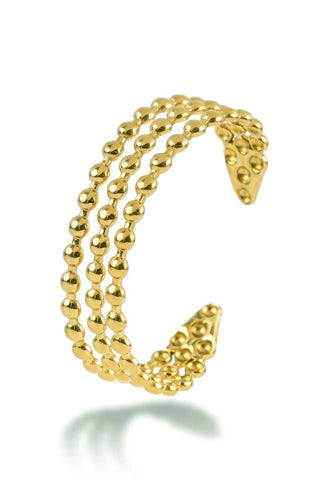 Marc malone Triple solid Monel steel Bracciale MCB260768G