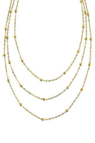 Marc malone Triple gold-plated Collana Giselle MCN260625G