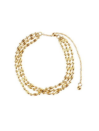Marc Malone Bracciale A Tripla Catena Mcb250181G
