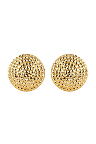 Marc Malone Orecchini Distintivi Placcati In Oro Orecchini Camellia Gold Mce250210G