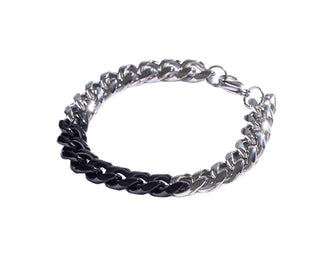 Marc Malone Bracciale In Acciaio Da Uomo Distintivo Pancer Mcgb5043Sb