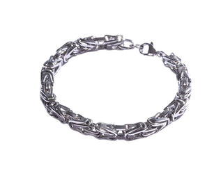 Marc Malone Bracciale In Acciaio Da Uomo Distintivo Mcgb5060S - Lunghezza: 19 Cm