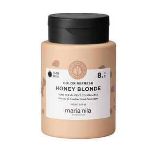 Maria nila Color Refresh, Maschera Crema Colorante per Capelli, Per Rinfrescare Il Colore, 8.3 Biondo Miele, 100 ml