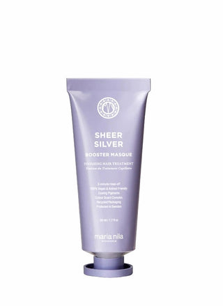 Maria Nila Sheer Silver Vegan Maschera in crema per capelli per neutralizzare i toni gialli 50 ml