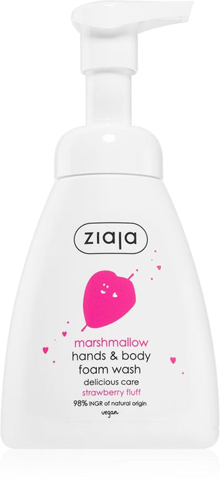 Ziaja Marshmallowmoussetvål för händer och kropp 250 ml