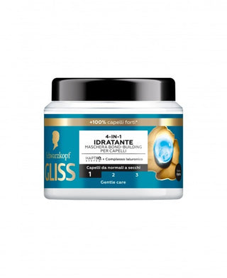 Schwarzkopf Maschera 4In1 Idratante Aqua Revive, 400 Ml