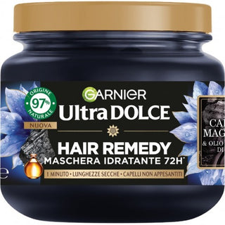 Garnier 72H Moisturizing Hair Mask With Magnetic Charcoal And Black Nigella Seed Oil 340 ml 