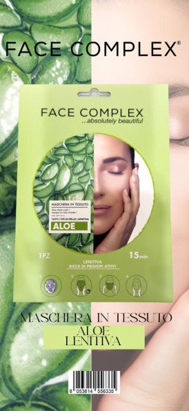 Face Complex Maschera In Tessuto Aloe 28Gr