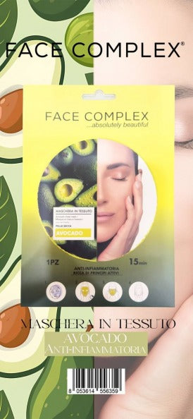 Face Complex Maschera In Tessuto Avocado 28Gr