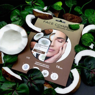 Black Head Maschera In Tessuto Cocco 1 Pz