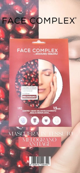 Face Complex Maschera In Tessuto Melograno 28Gr