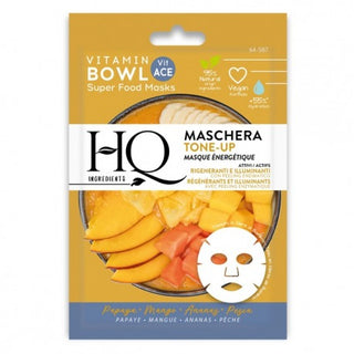 Hq Face Mask In Fabric Bowl Tone Up Regenerating And Illuminating 