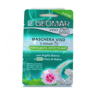 Geomar Máscara Facial Purificante Efeito Mate 15 Ml 